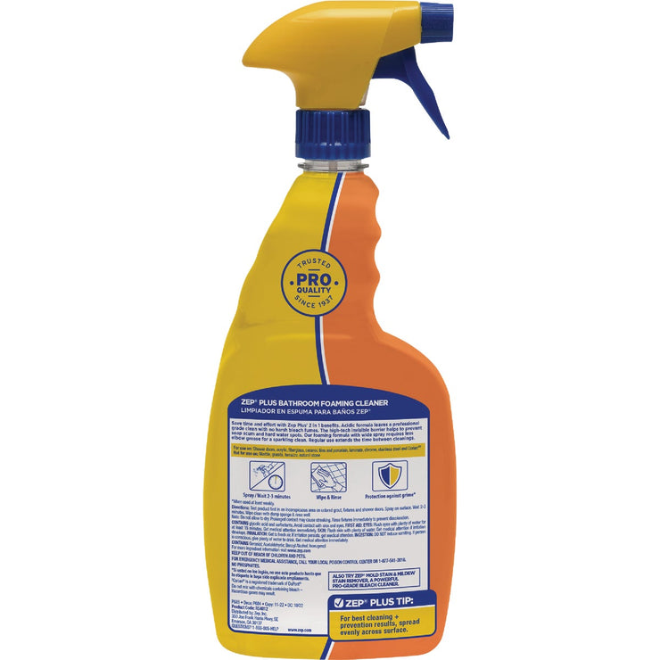 Image of Zep Plus 32 Oz. Bathroom Foaming Cleaner