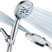 Image of AquaCare Chrome 8-Setting Handheld Shower Head