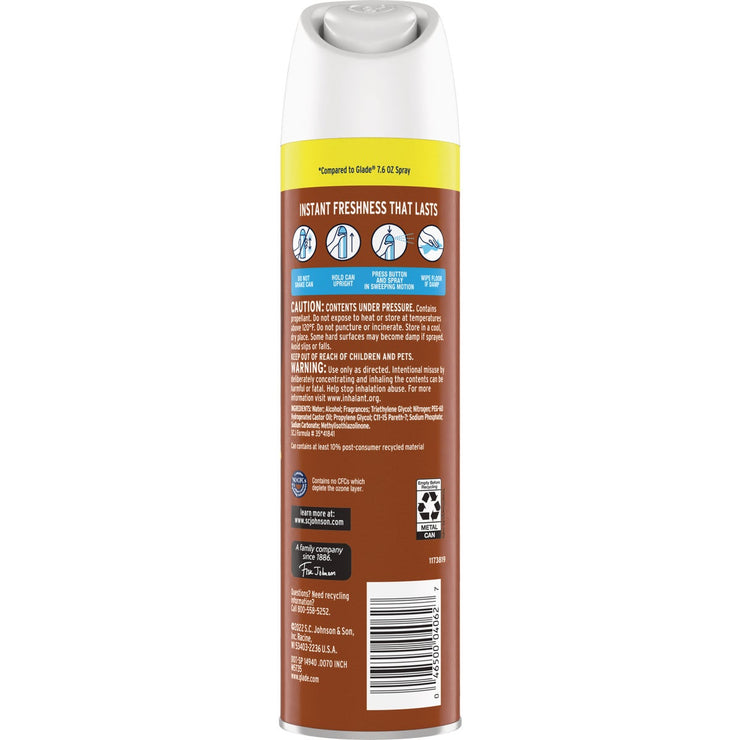 Image of Glade 2X Fragrance 8.3 Oz. Cashmere Woods Spray Air Freshener