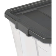 Image of Sterilite 200 Qt./189L Flat Gray Stacker Box
