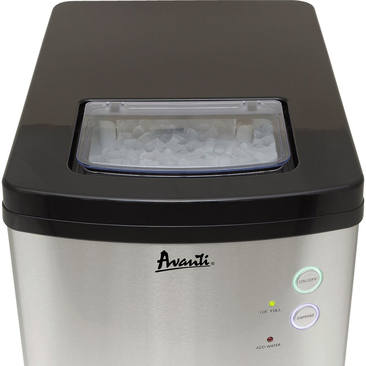 Image of Avanti Elite 33 Lb. Portable Nugget Ice Maker & Dispenser
