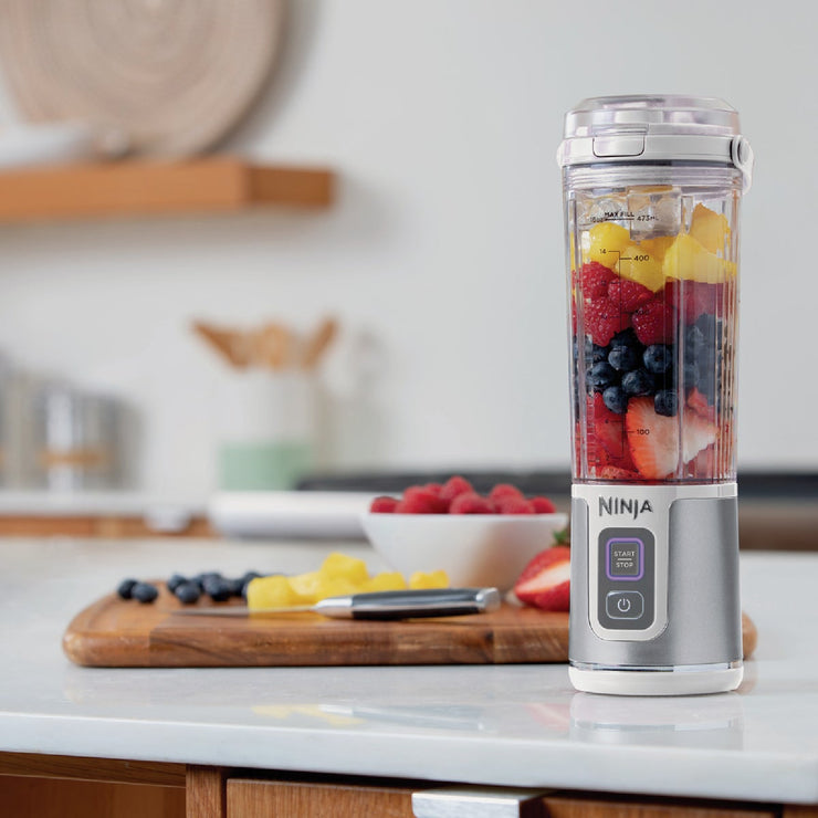 Image of Ninja Blast 16 Oz. White Portable Blender
