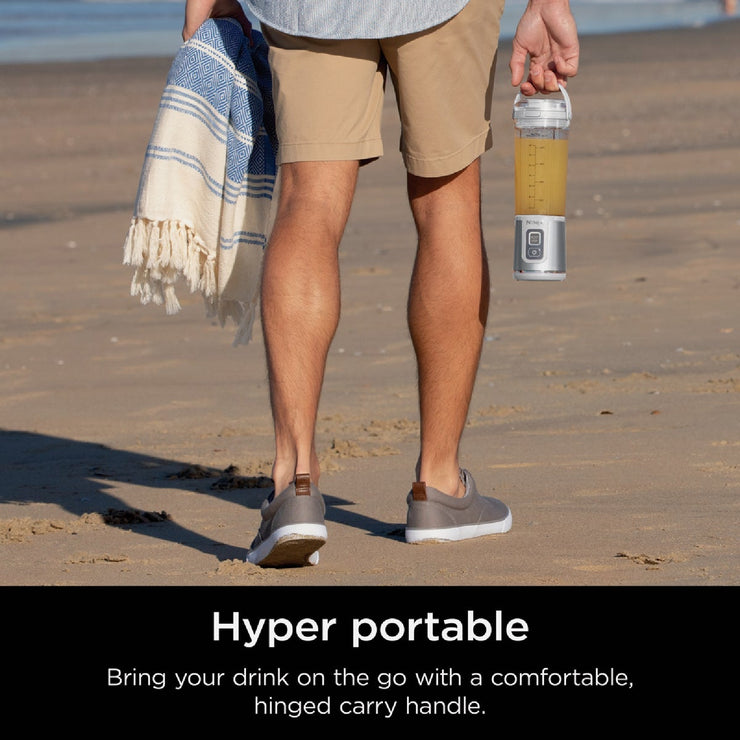 Image of Ninja Blast 16 Oz. White Portable Blender
