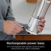 Image of Ninja Blast 16 Oz. White Portable Blender