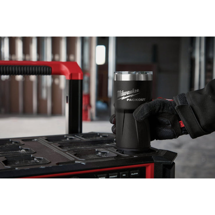 Image of Milwaukee PackOut 20 Oz. Black Insulated Tumbler