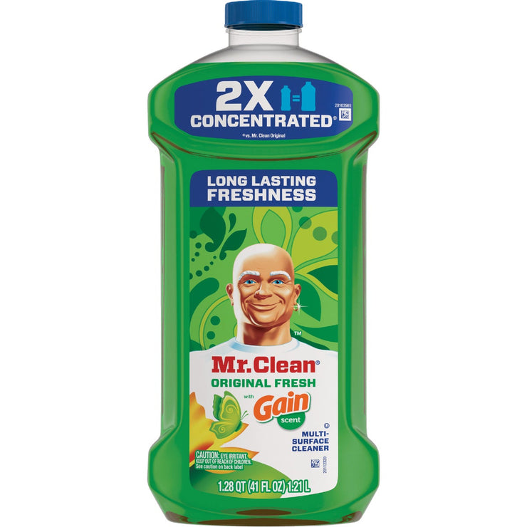 Image of Mr. Clean 41 Oz. Gain Original Scent 2X Concentrated Multi-Surface Cleaner