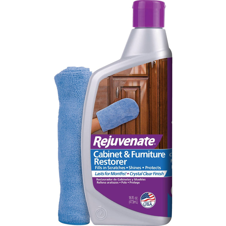 Image of Rejuvenate 16 In. Cabinet & Furniture Restorer with Mitt