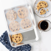 Image of Nordic Ware Naturals Baker's 9.5 In. W. x 13 In. L. Quarter Sheet Baking Pan w/Lid