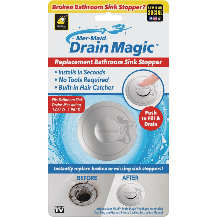 Image of Mer-Maid Drain Magic Strainer