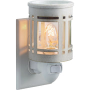 Image of Candle Warmers Classic Metal Mission Ceramic Pluggable Fragrance Warmer