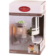 Image of Candle Warmers Classic Metal Mission Ceramic Pluggable Fragrance Warmer