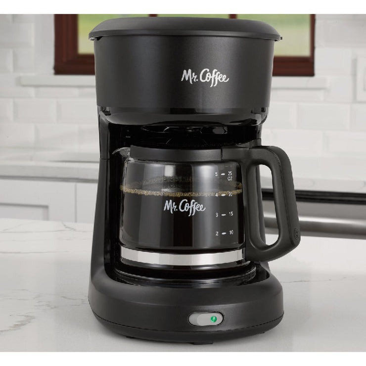 Image of Mr. Coffee 5-Cup Switch Black Coffee Maker