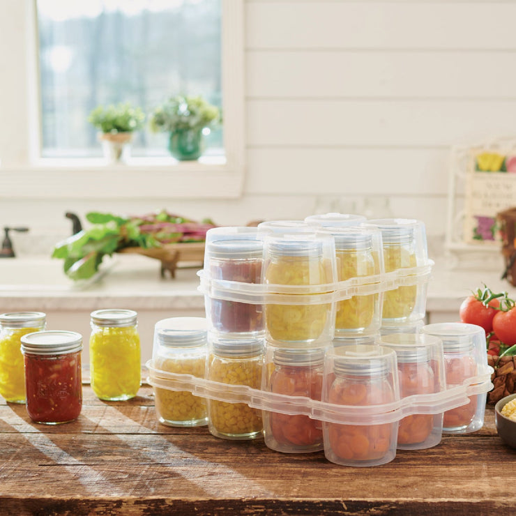 Image of Roots & Harvest SafeCrate Pint Jar Storage Container (6 Jar Capacity)