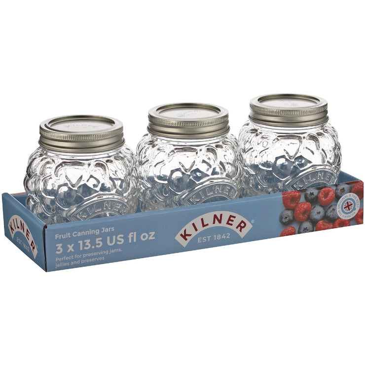 Image of Kilner 13.5 Oz. Berry Fruit Canning Jar (3-Count)