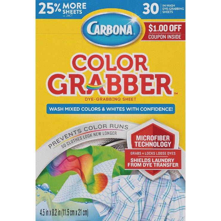 Image of Carbona Color Grabber Microfiber Disposable Dye-Grabbing Sheets (30-Count)