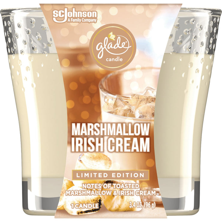 Image of Glade 3.4 Oz. Marshmallow Irish Cream Candle
