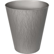 Image of Hefty 2.3 Gal. Gun Metal Wastebasket