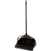 Image of Rubbermaid Commercial Lobby Pro Black Upright Dustpan