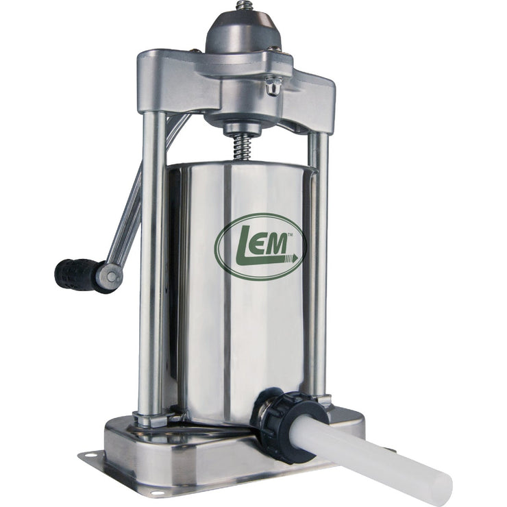 Image of LEM MightyBite 5 Lb. Vertical Stainless Steel Stuffer