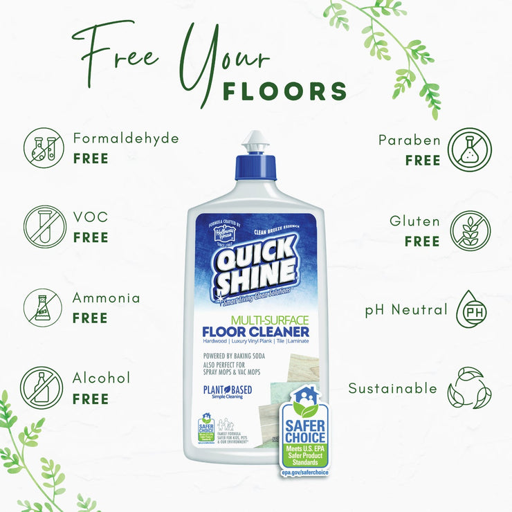 Image of Quick Shine 27 Oz. Multi-Surface Floor Cleaner