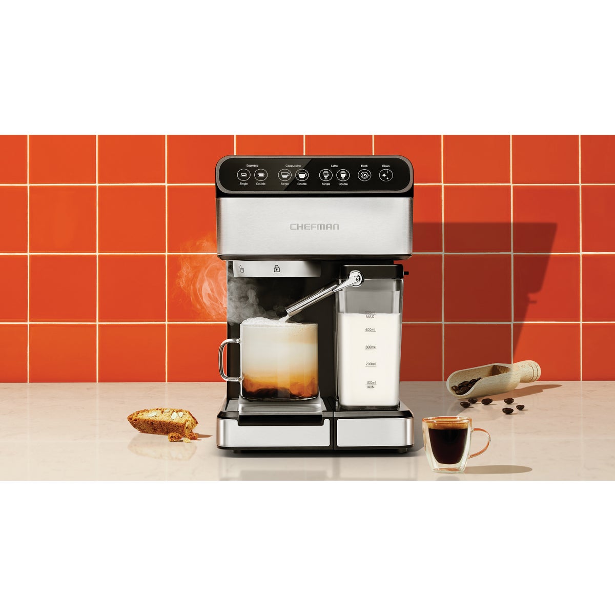Chefman 6-In-1 Espresso Machine – Hemlock Hardware