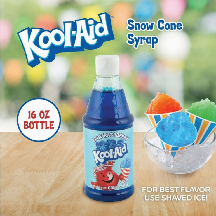 Image of Kool Aid 16 Oz. Blue Raspberry Snow Cone Syrup
