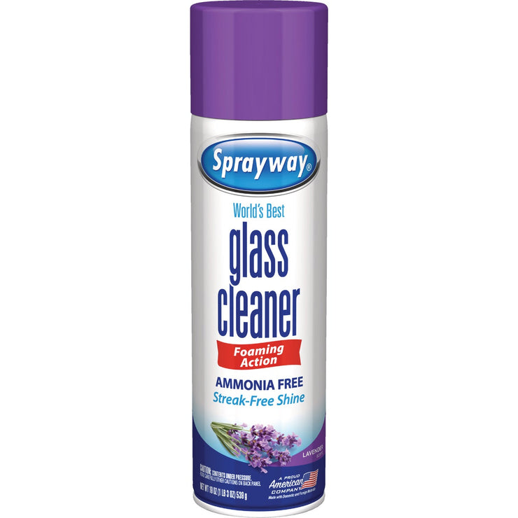 Image of Sprayway 19 Oz. Lavender Glass Cleaner