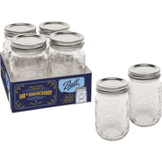 Image of Ball 16 Oz. Regular Mouth 140th Anniversary Keepsake Mason Jars (4-Pack)