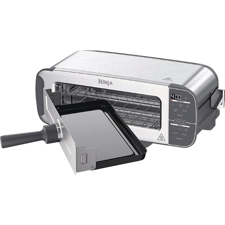 Image of Ninja Foodi 2-Slice Stainless Steel 2-In-1 Flip Toaster