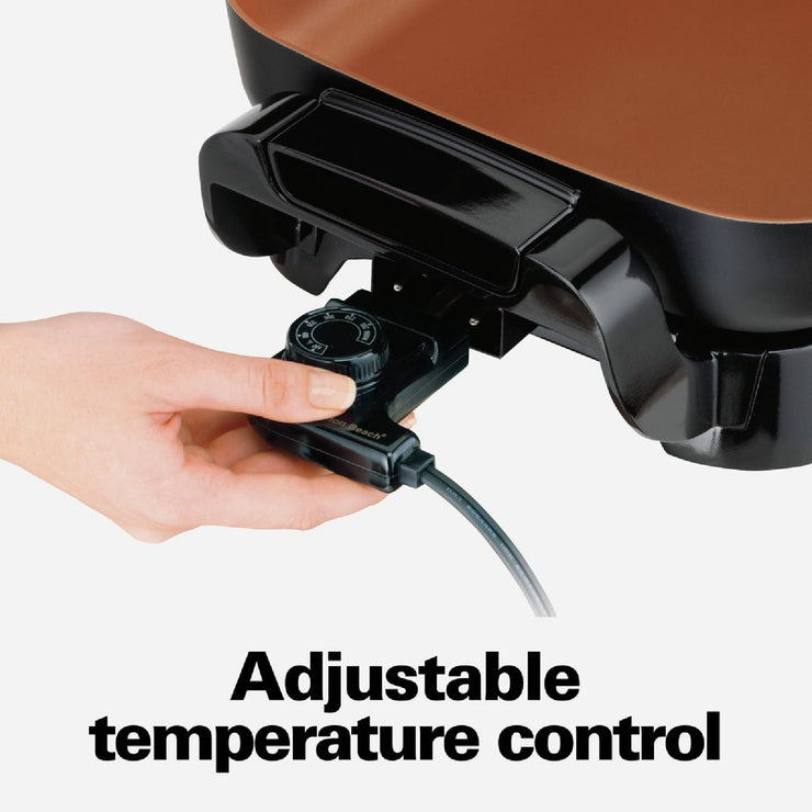 Image of Hamilton Beach Durathon Ceramic Skillet with Removable Pan