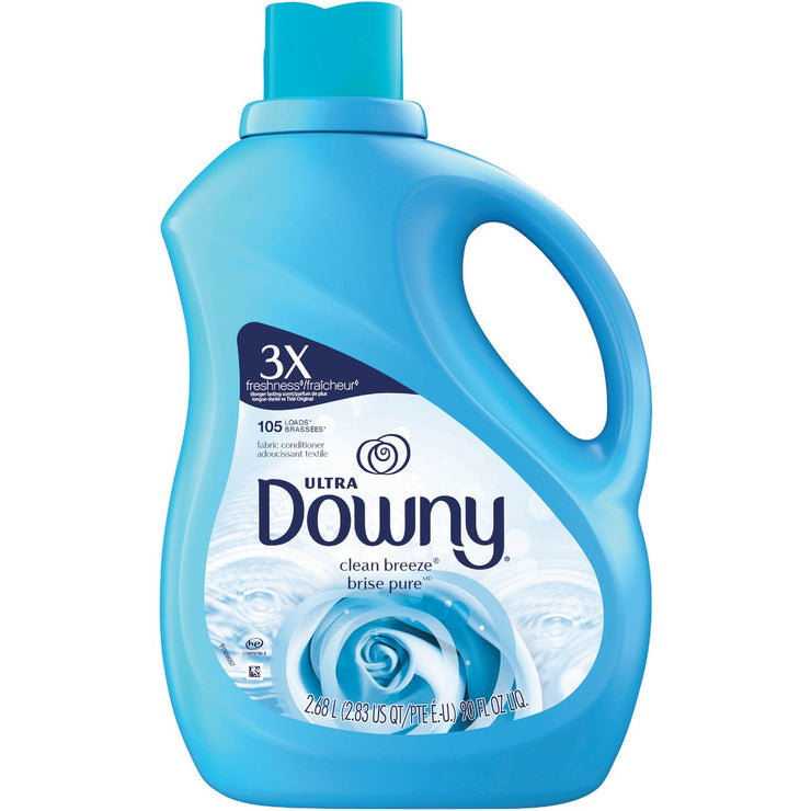 Image of Downy Ultra 90 Oz. Clean Breeze Liquid Fabric Softener
