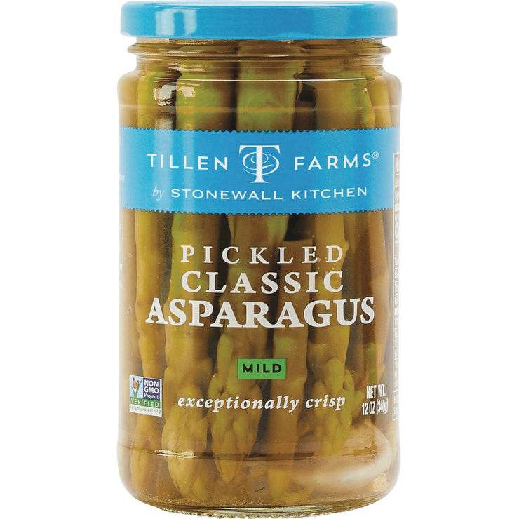 Image of Tillen Farms 12 Oz. Pickled Classic Asparagus - Mild