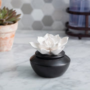 Image of Candle Warmers Airome Porcelain Essential Oil Diffuser - Gardenia