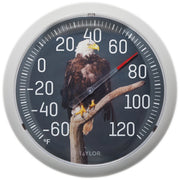 Image of Taylor 13.25 In. Eagle Nature Round Dial Thermometer