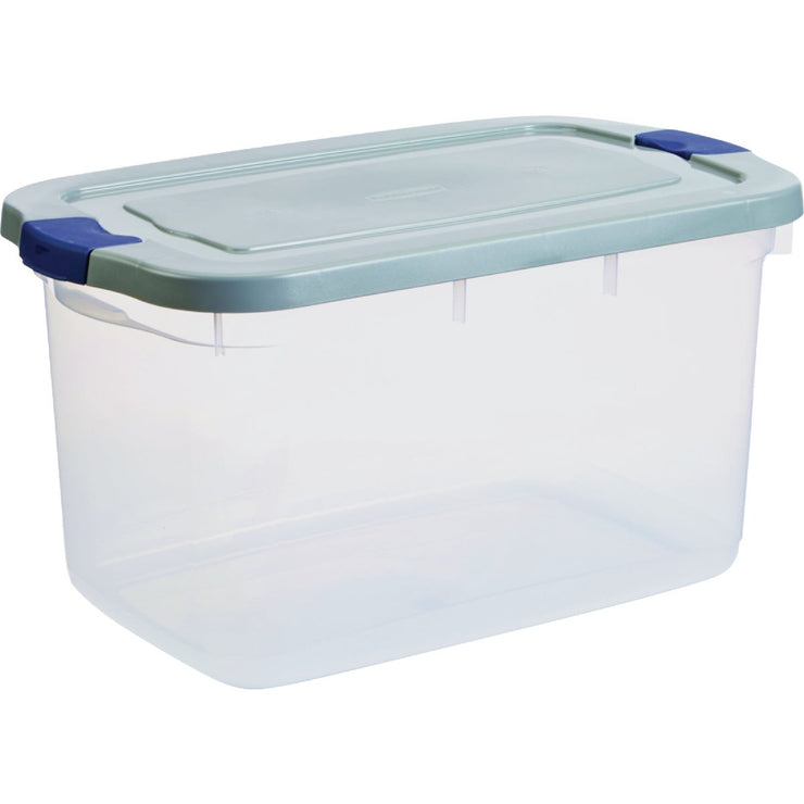 Image of Rubbermaid Roughneck 66 Qt./62.4L Clear Storage Tote