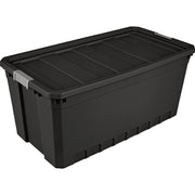 Image of Sterilite 50 Gal./189L Black Stacker Tote