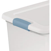 Image of Sterilite 25 Qt./24L White Latching Box