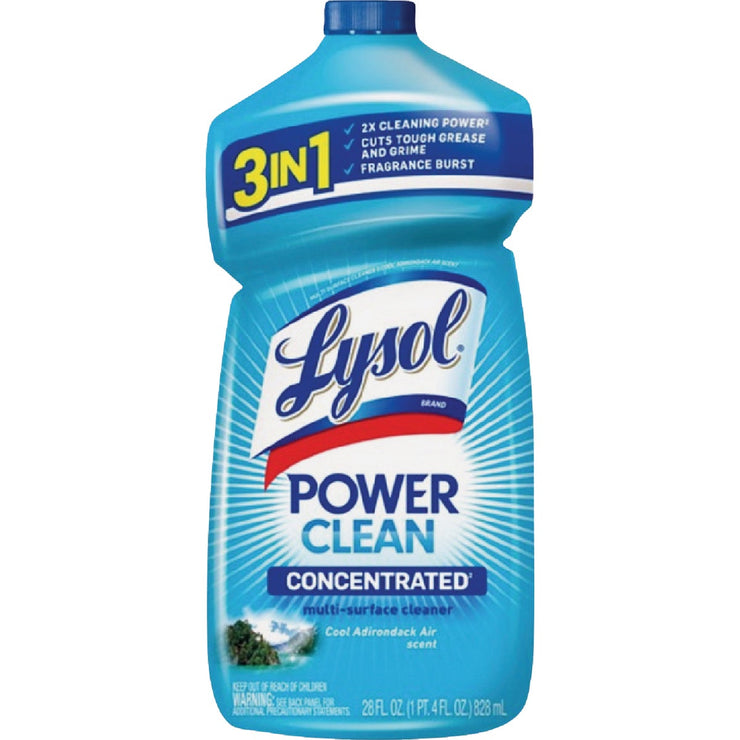 Image of Lysol 28 Oz. Cool Adirondack Air Power Clean Multi-Surface Cleaner