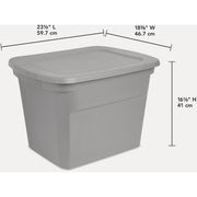 Image of Sterilite 18 Gal./68L Cement Tote