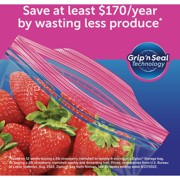 Image of Ziploc Gal. Food Storage Bag (38-Count)