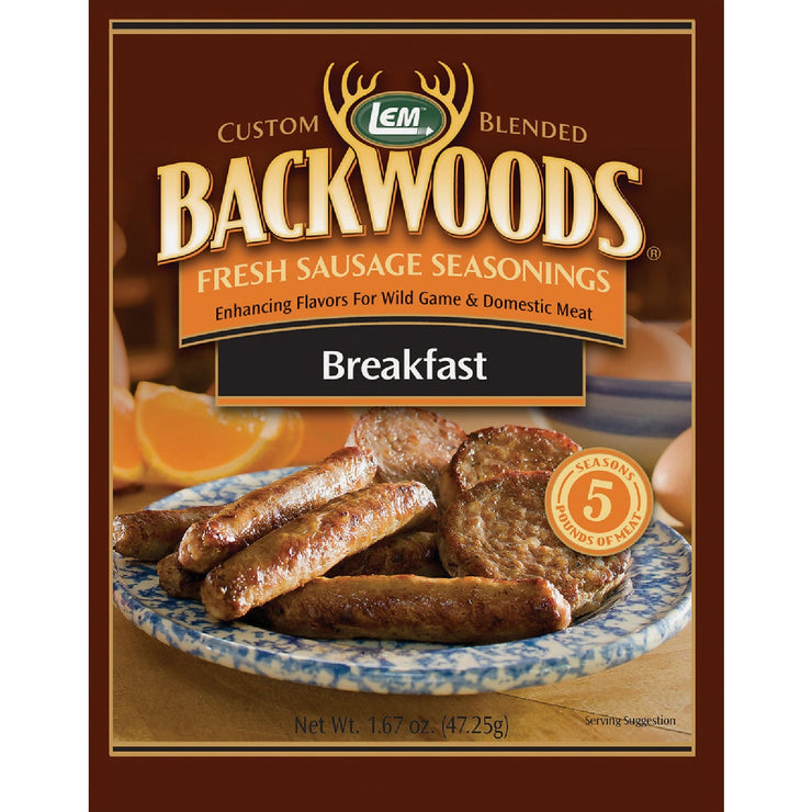 Image of LEM Backwoods 1.67 Oz. Breakfast Sausage Seasoning