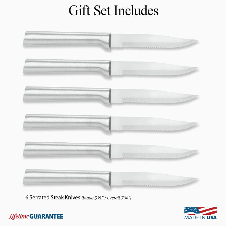 Image of Rada Cutlery 6-Piece Serrated Steak Knife Set