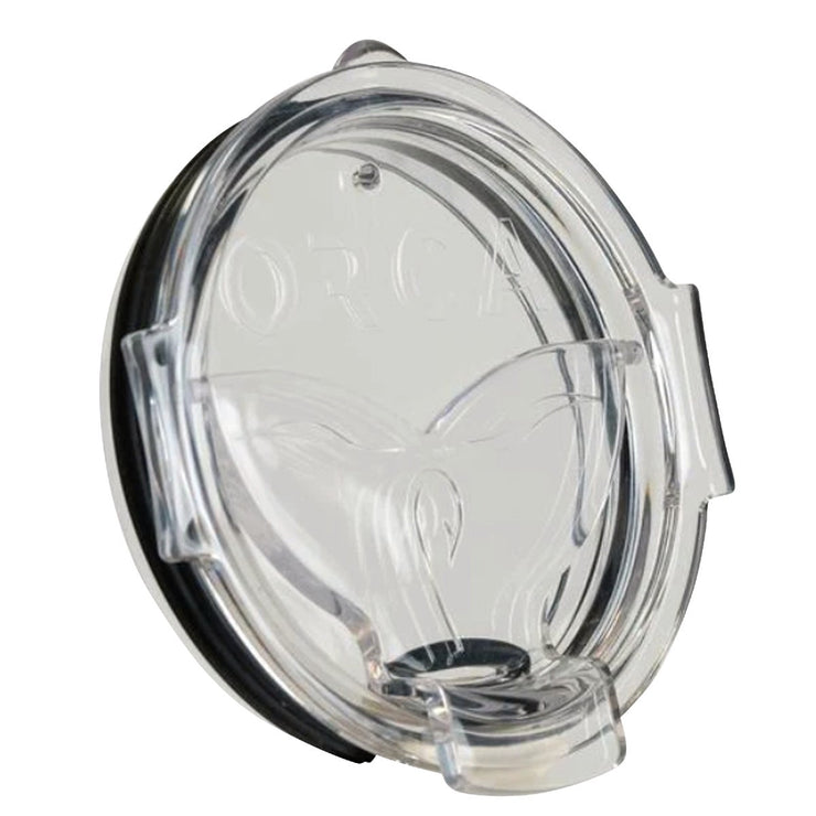 Image of Orca Whale Tail Flip Top Chaser Lid Clear