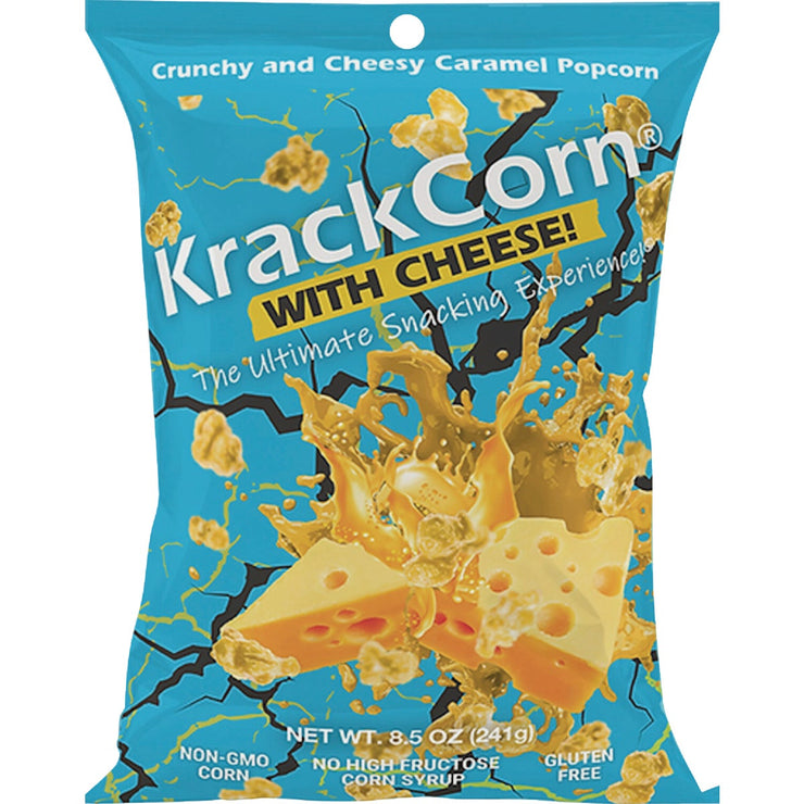 Image of KrackCorn 8.5 Oz. Caramel Popcorn with Cheddar Cheese