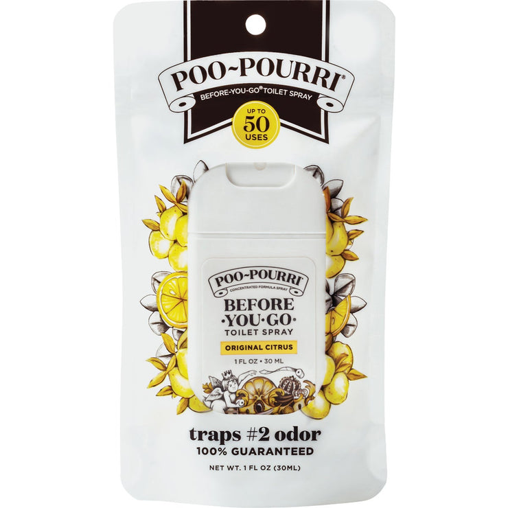 Image of Poo- Pourri 1 Oz. Original Citrus Pocket Sprayer w/ Pouch