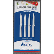 Image of Rada Cutlery 4-Piece Serrated Steak Knife Set