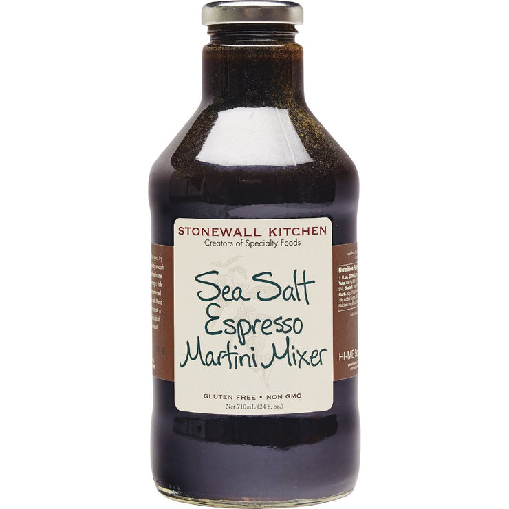 Image of Stonewall Kitchen 24 Oz. Sea Salt Espresso Martini Mixer