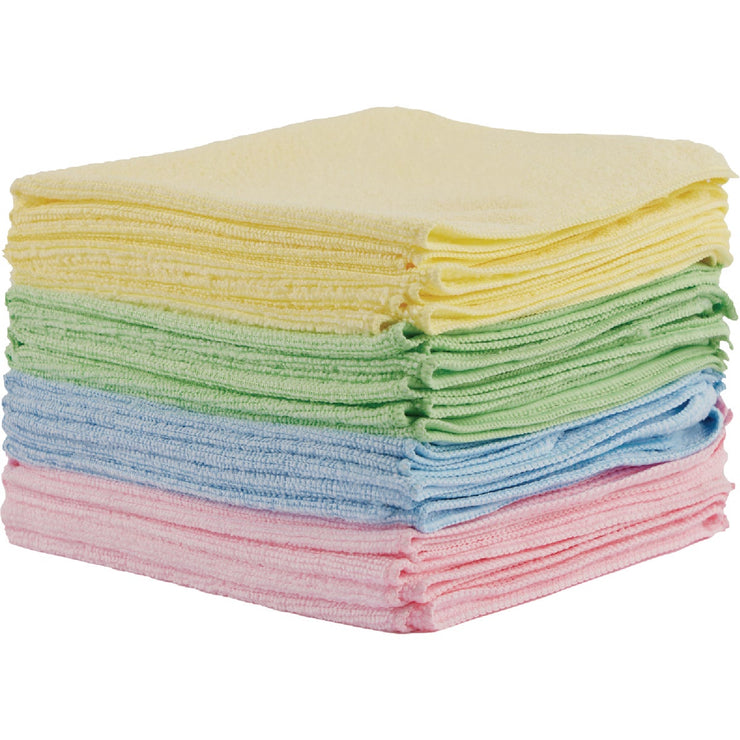 Image of Rubbermaid Commercial 16 In. x 16 In. Microfiber Cloth (16-Pack)