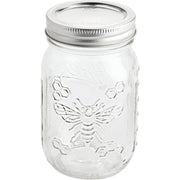 Image of Ball 16 Oz. Regular Mouth Honeybee Jar (4-Pack)