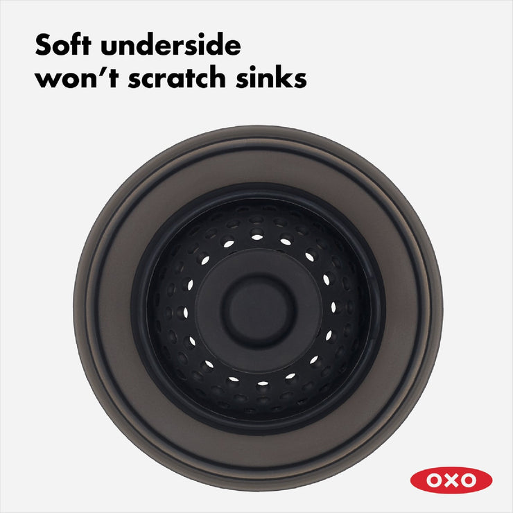 Image of OXO Good Grips 2-In-1 Sink Strainer & Stopper